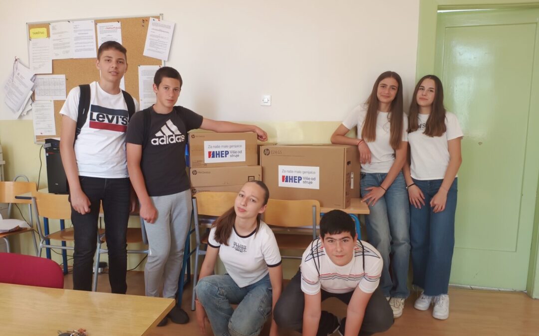 Učenici 7.b razreda PŠ Perković osvojili vrijednu nagradu na natječaju HEP-a “Za naše male genijalce”
