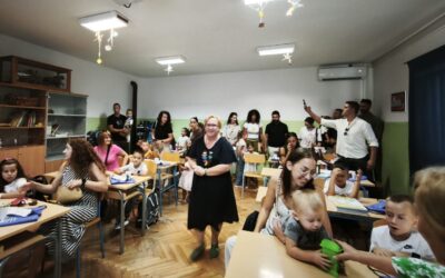 Prijem prvaša prvog dana škole