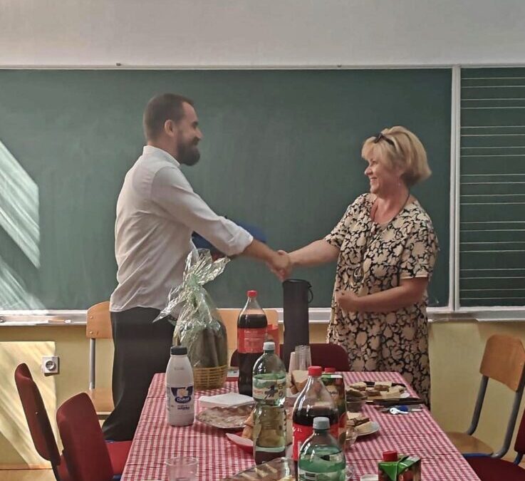Oproštaj od ravnatelja Stipe Komadine